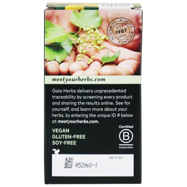 Comprar Balance emocional - 60 VCap (s) Líquido (s) Anteriormente Melhoria do Humor Gaia Herbs - Imagem 4