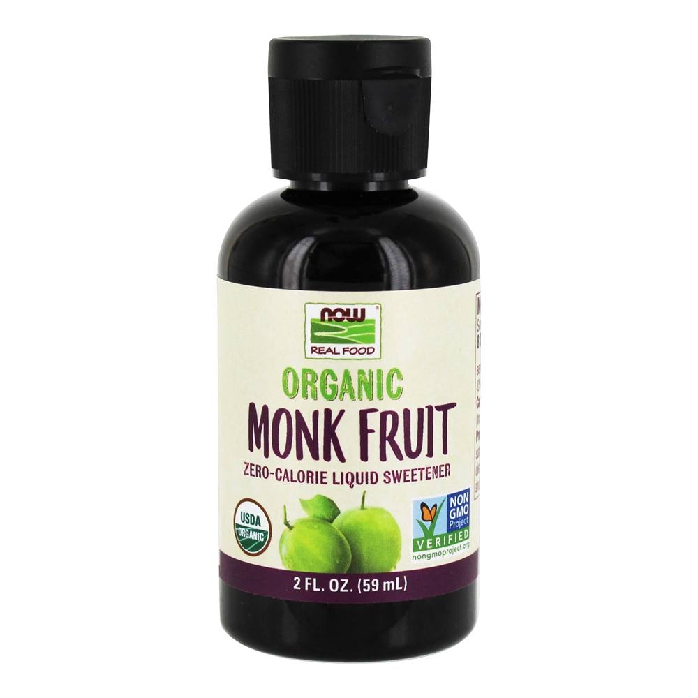 Comprar Orgânico Monge Fruto Zero Caloria Líquido Adoçante - 2 fl. oz. NOW Foods