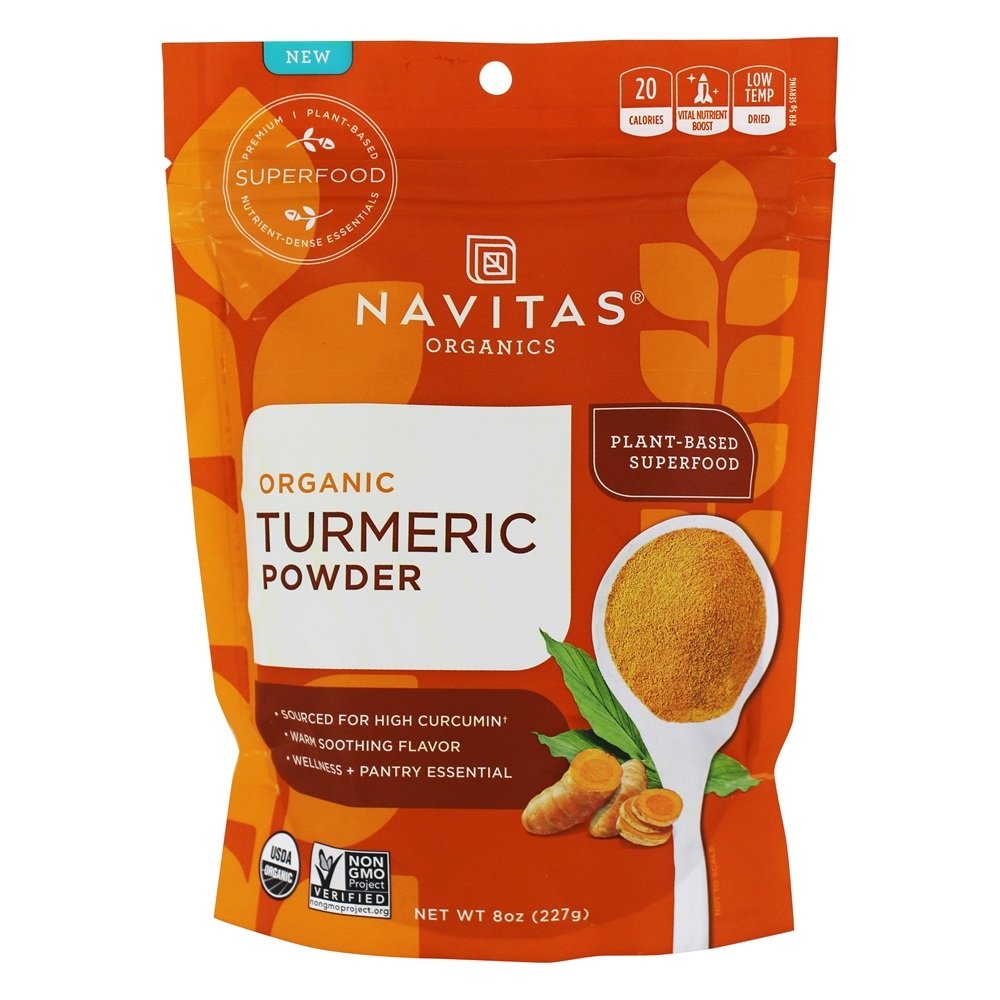 Comprar Pó De Cúrcuma Orgânica - 8 oz. Navitas Organics