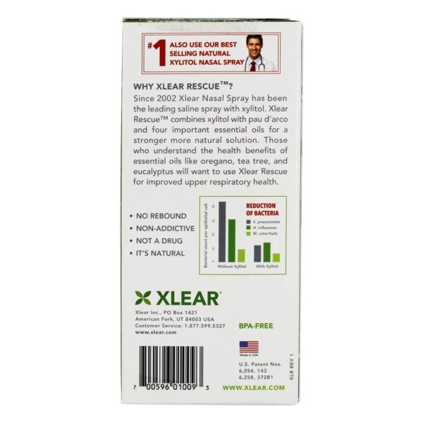 Comprar Pulverizador nasal do salvamento sinusóide livre rápido da droga com xilitol - 1.5 fl. oz. Xlear - Imagem 4
