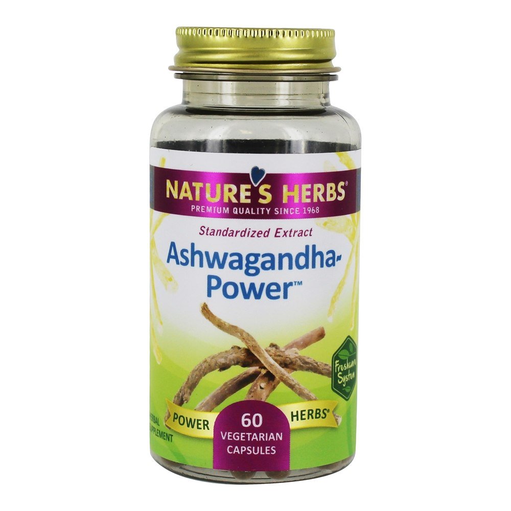 Comprar Poder Ashwagandha - Cápsulas vegetarianas 60 Nature's Herbs