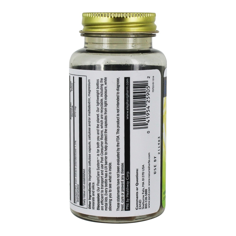 Comprar Poder Ashwagandha - Cápsulas vegetarianas 60 Nature's Herbs - Imagem 3
