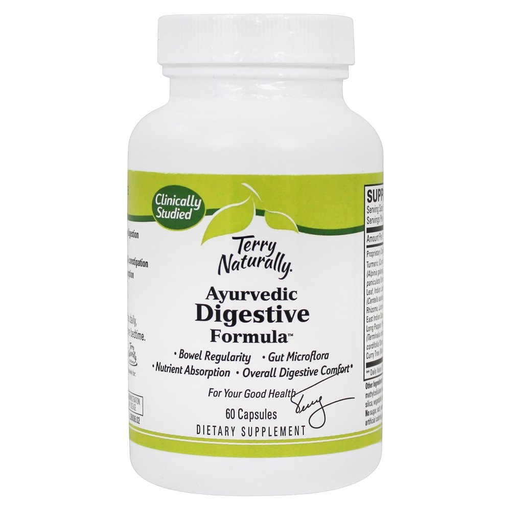 Comprar Fórmula digestiva naturalmente ayurvédica de Terry - Cápsulas 60 EuroPharma - Imagem 2