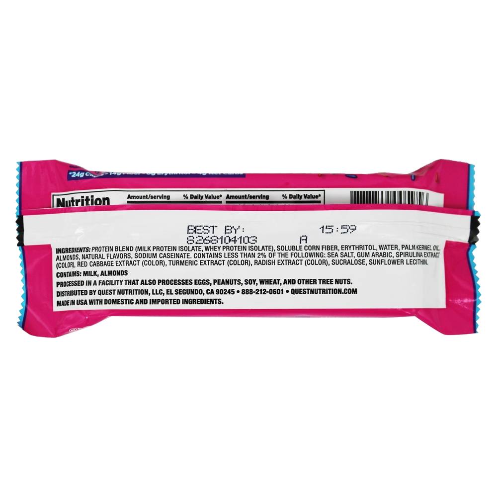 Comprar Bolo de Aniversário da Barra de Proteína da Quest Bar - 2.12 oz. Quest Nutrition - Imagem 3