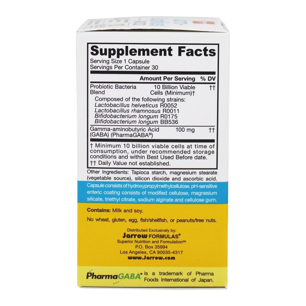 Comprar Jarro-Dophilus Probiótico Para o Humor 10 Bilhões de UFC - 30 Cápsula (s) vegetal (s) Jarrow Formulas - Imagem 2