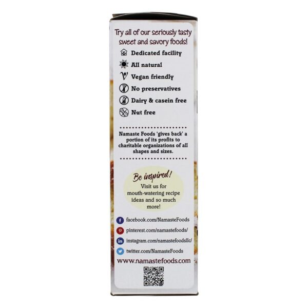 Comprar Mistura rápida de pães e muffins orgânicos sem glúten - 16 oz. Namaste Foods - Imagem 4