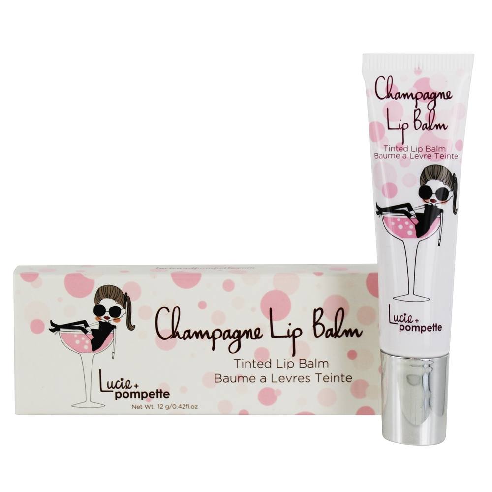 Comprar Champanhe Colorido Lábio Bálsamo Sarau Quente Vermelho - 0.42 fl. oz. Lucie + Pompette