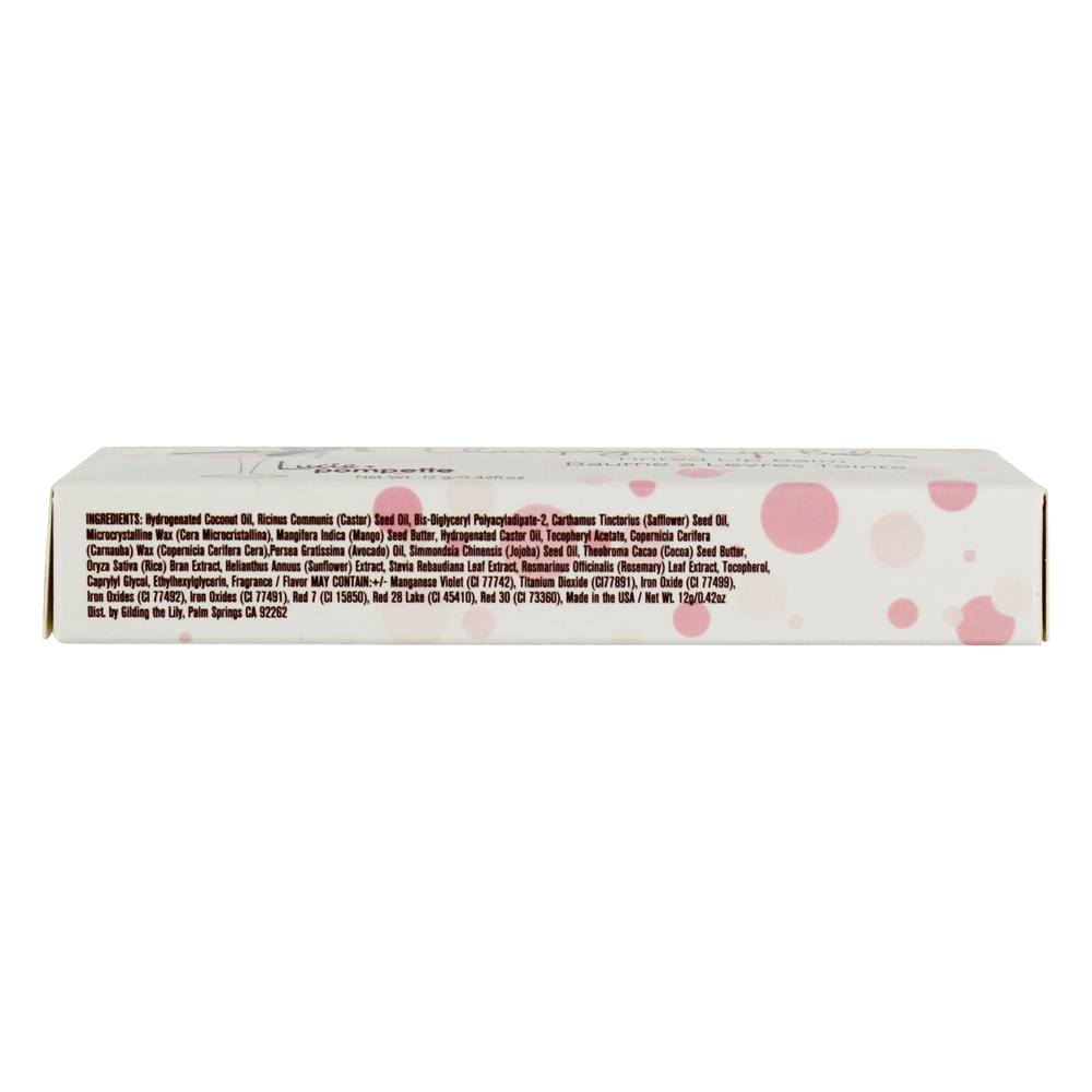 Comprar Champanhe Colorido Lábio Bálsamo Sarau Quente Vermelho - 0.42 fl. oz. Lucie + Pompette - Imagem 3