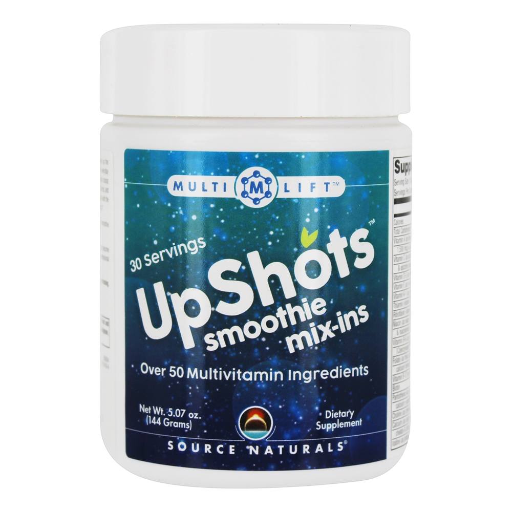 Comprar Upshots Múltiplas Levantar Batido Misturar-Ins Pó - 5.07 oz. Source Naturals