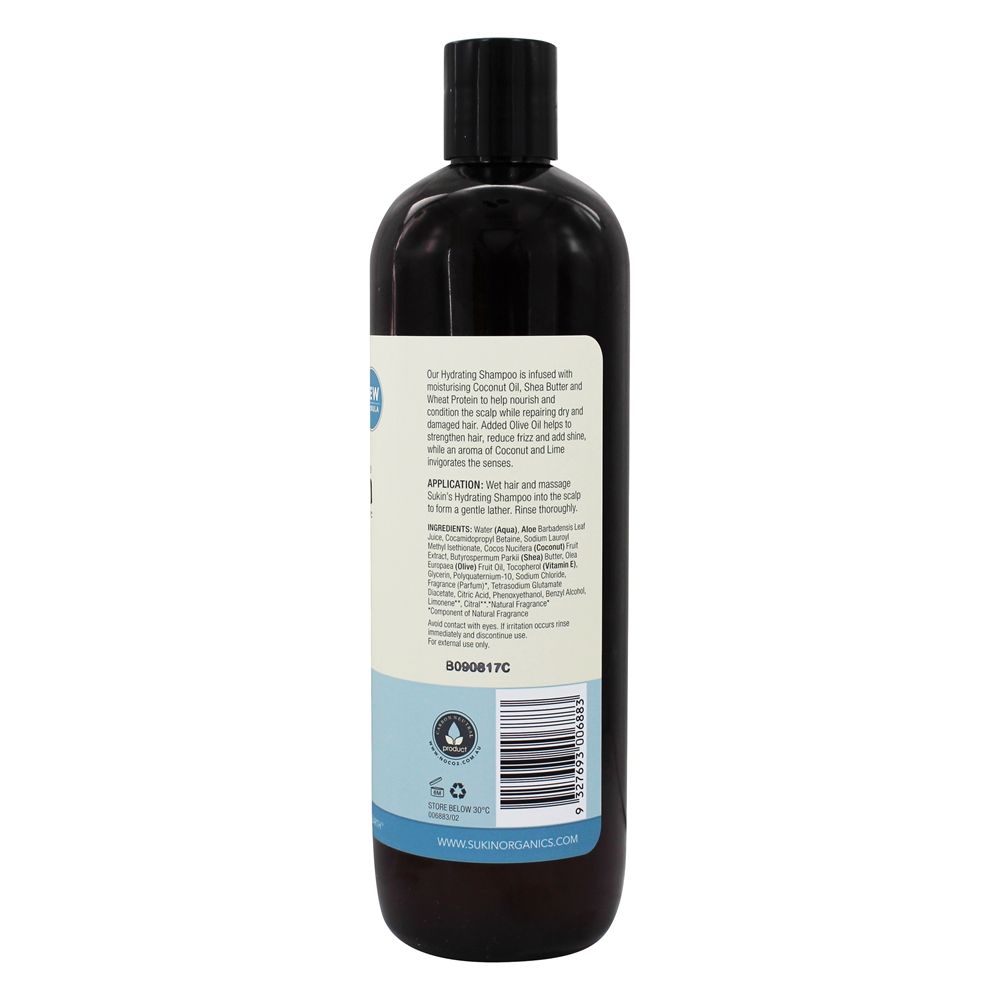 Comprar Shampoo Hidratante para Cabelos Secos e Danificados Coconut & Lime - 16.9 fl. oz. Sukin - Imagem 2