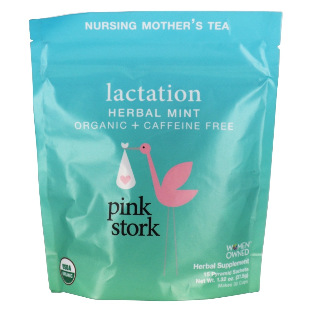 Comprar Aleitamento Materno Chá de Ervas Hortelã para Mães - 15 Saquinho (s) Pink Stork