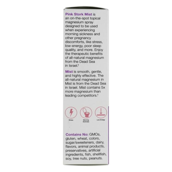 Comprar Spray de magnésio névoa para doença de manhã - 4 fl. oz. Pink Stork - Imagem 4