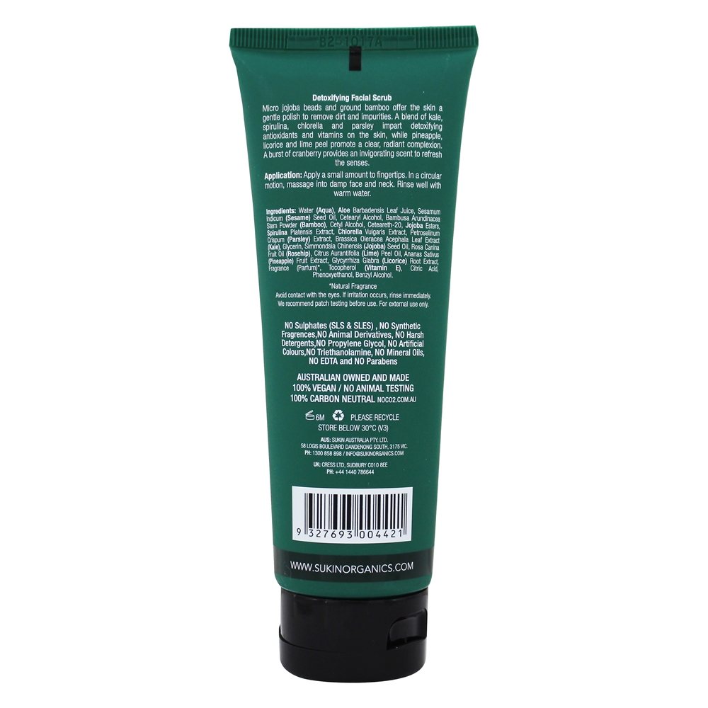 Comprar Super Greens Esfoliante Facial Desintoxicante - 4.23 fl. oz. Sukin - Imagem 2