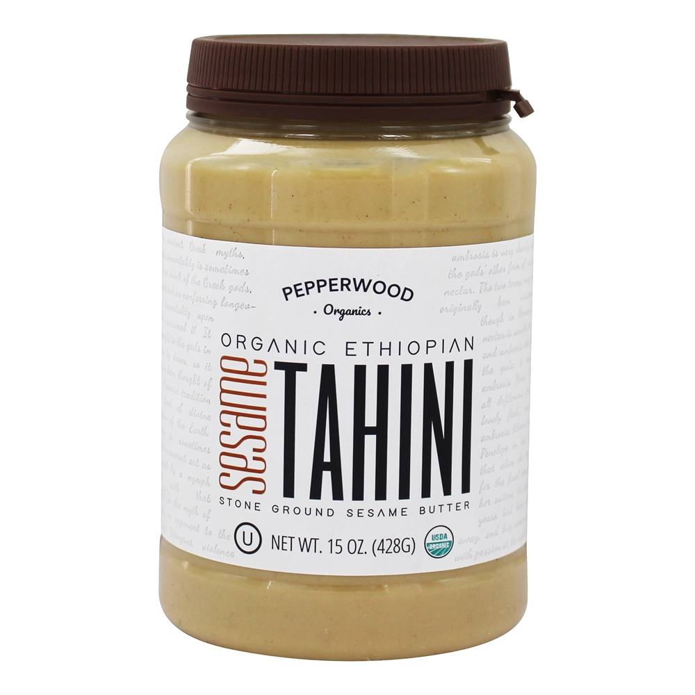 Comprar Manteiga De Tahini De Gergelim Etíope Terrestre De Pedra Orgânica - 15 oz. Pepperwood Organics