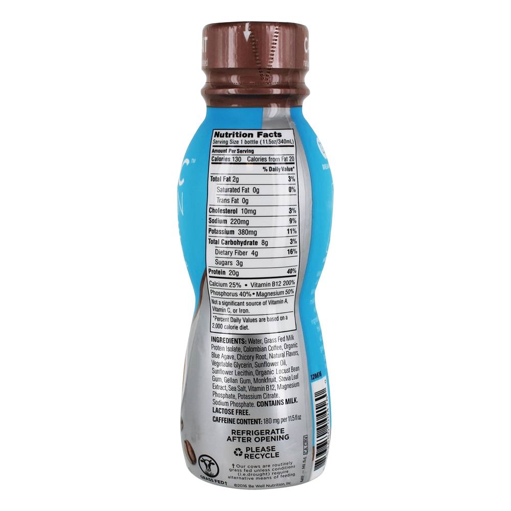 Comprar Café de bebida de proteína RTD Cafe au Lait - 12 Frasco (s) Iconic - Imagem 3