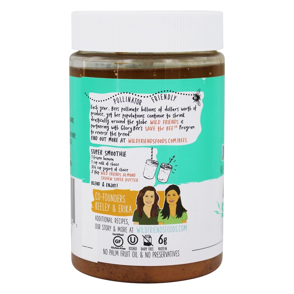 Comprar Toda a manteiga de amêndoa natural de caju - 16 oz. Wild Friends - Imagem 3