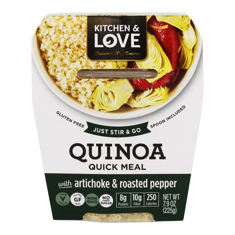 Comprar Alcachofra de refeição rápida sem glúten de quinoa e pimenta assada - 7.9 oz. Kitchen & Love
