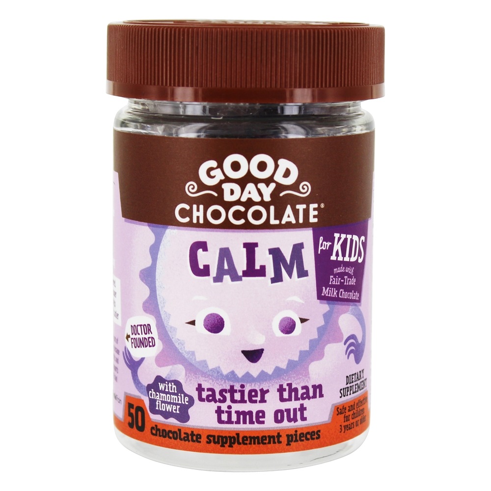 Comprar Calma para Crianças Suplemento ao Chocolate - 50 Peça (s) Good Day Chocolate