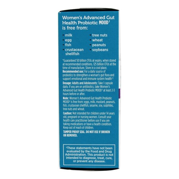 Comprar Humor das mulheres com probiótico avançado no intestino 50 Bilhões de UFC - 30 Tampas veganas Genuine Health - Imagem 5
