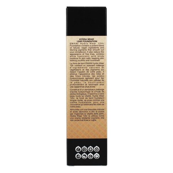 Comprar Vegan Hydra Wear 12hr Fundação Natural Bege - 1 fl. oz. Emani - Imagem 4