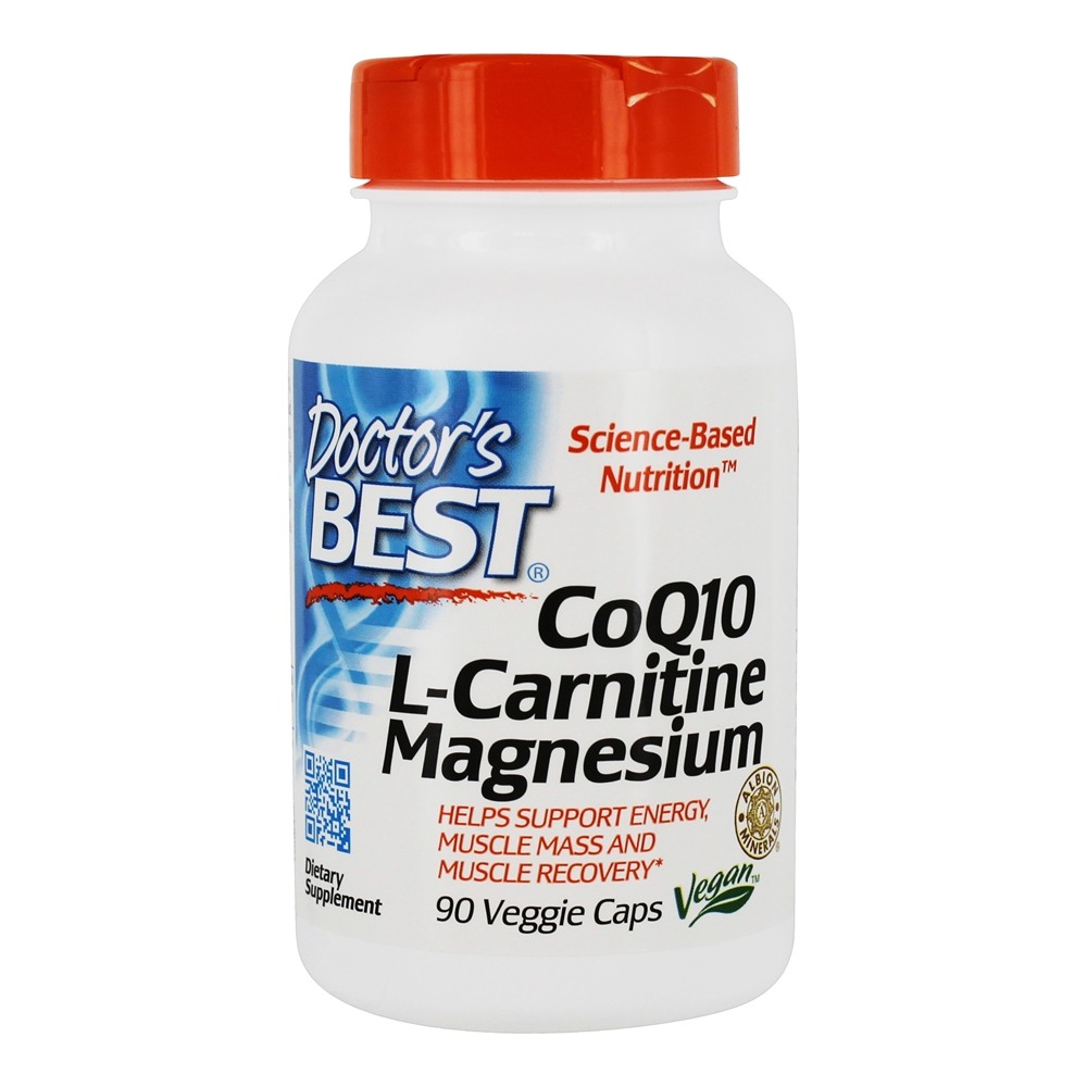 Comprar CoQ10 L-Carnitine Magnésio Energia e Suporte Muscular - 90 Cápsula (s) vegetal (s) Doctor's Best