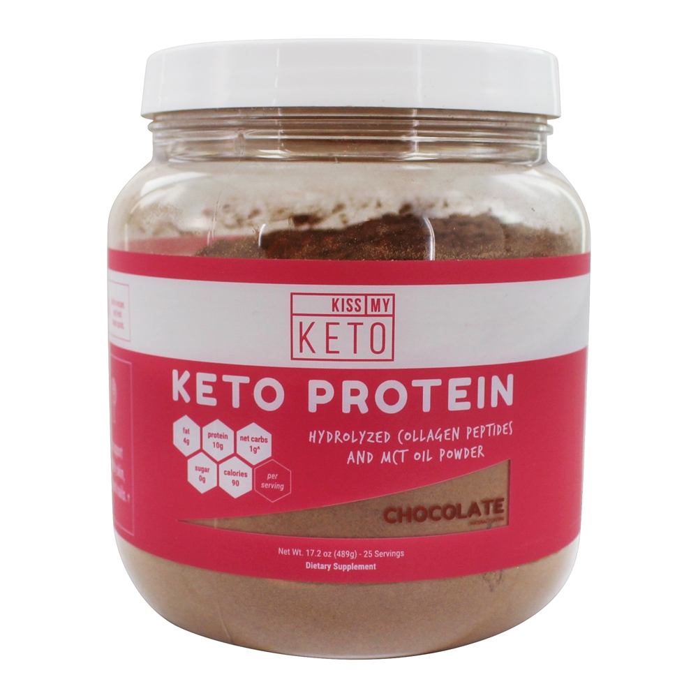 Comprar Chocolate Keto Protein em Pó - 17.2 oz. Kiss My Keto