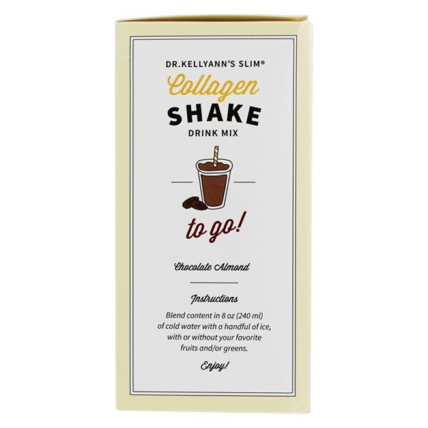 Comprar Colágeno Agite Bebida Mix To Go! Amêndoa de Chocolate - 7 Pacotes (s) Dr. Kellyann - Imagem 4