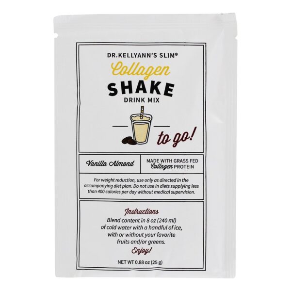 Comprar Colágeno Agite Bebida Mix To Go! Amêndoa de Baunilha - 7 Pacotes (s) Dr. Kellyann - Imagem 5
