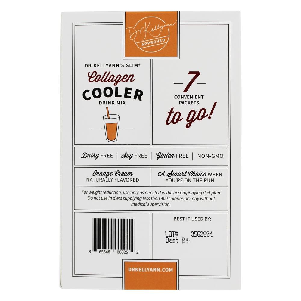 Comprar Colágeno Refrigerador Bebida Mix To To Go! Creme Laranja - 7 Pacotes (s) Dr. Kellyann - Imagem 3