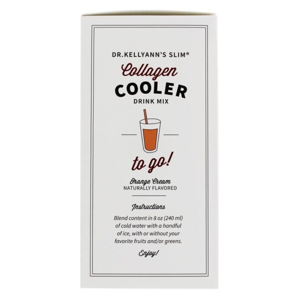 Comprar Colágeno Refrigerador Bebida Mix To To Go! Creme Laranja - 7 Pacotes (s) Dr. Kellyann - Imagem 4