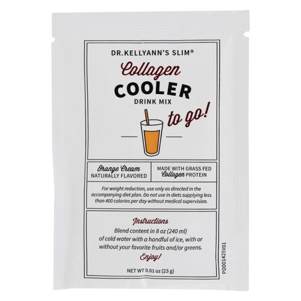 Comprar Colágeno Refrigerador Bebida Mix To To Go! Creme Laranja - 7 Pacotes (s) Dr. Kellyann - Imagem 5