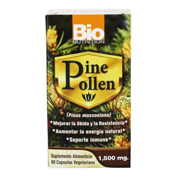 Comprar Suporte Imunológico para Pólen de Pinho 1500 mg. - Cápsulas vegetarianas 90 Bio Nutrition - Imagem 5