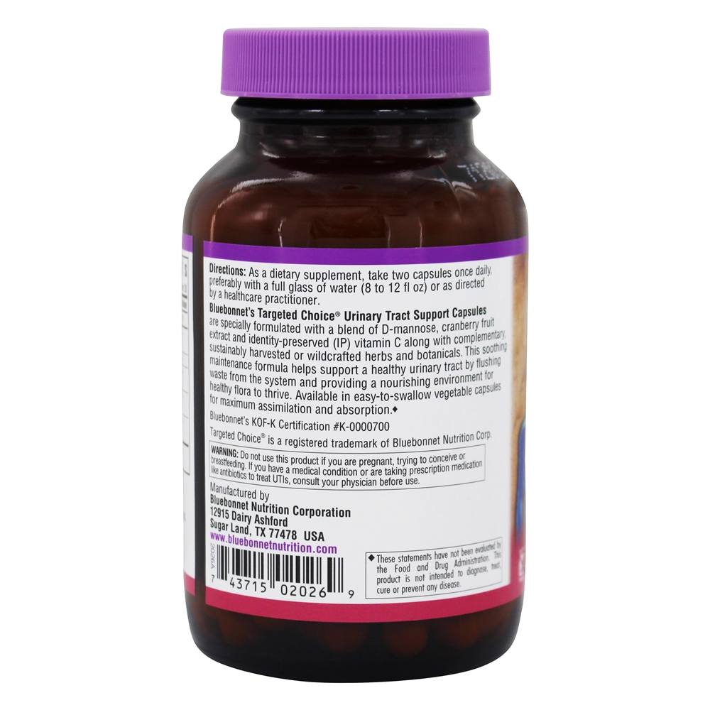 Comprar Escolha do Trato Urinário com Escolha Alvo - 60 Cápsula (s) vegetal (s) Bluebonnet Nutrition - Imagem 3