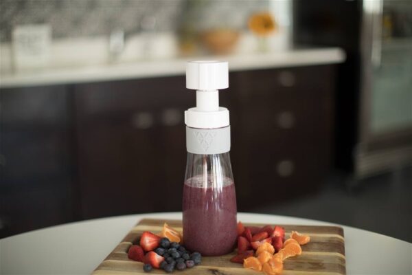 Comprar Smoothie XL e Shake Salvando Garrafa de Vidro Verde Menta - 32 oz. SANS Bottle - Imagem 9