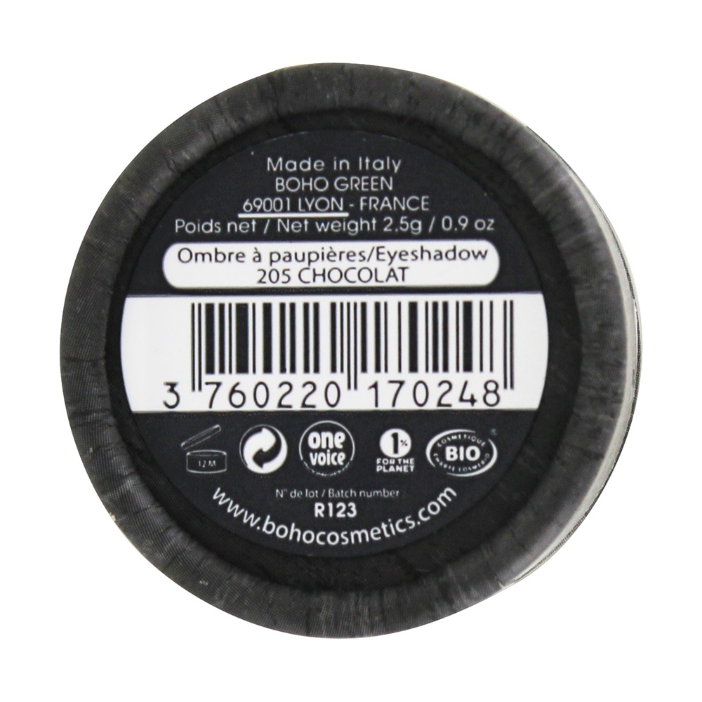 Comprar Sombra Matte Orgânica 205 Chocolate - 0.9 oz. Boho Green - Imagem 3