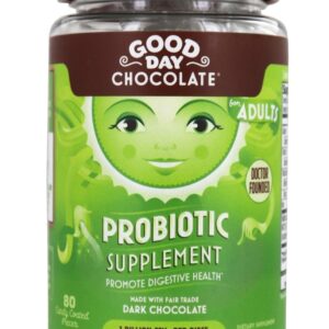 Comprar Suplemento probiótico para chocolate para adultos 2 bilhões de UFC - 80 Peça (s) Good Day Chocolate