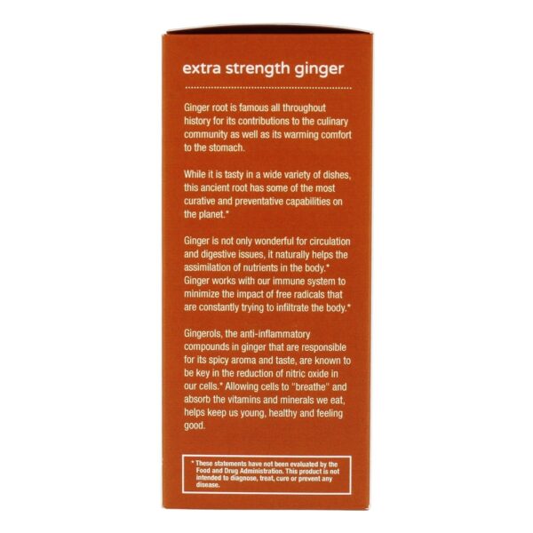 Comprar Força extra do gengibre - Cápsulas 60 Feel Good Organics - Imagem 4