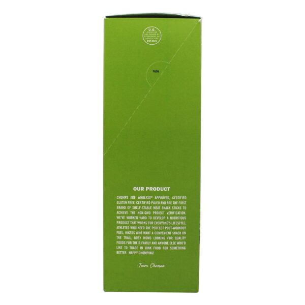 Comprar Varas de carne de vaca alimentadas com capim Jalapeno Hoppin ' - 24 Stick (s) Chomps - Imagem 4