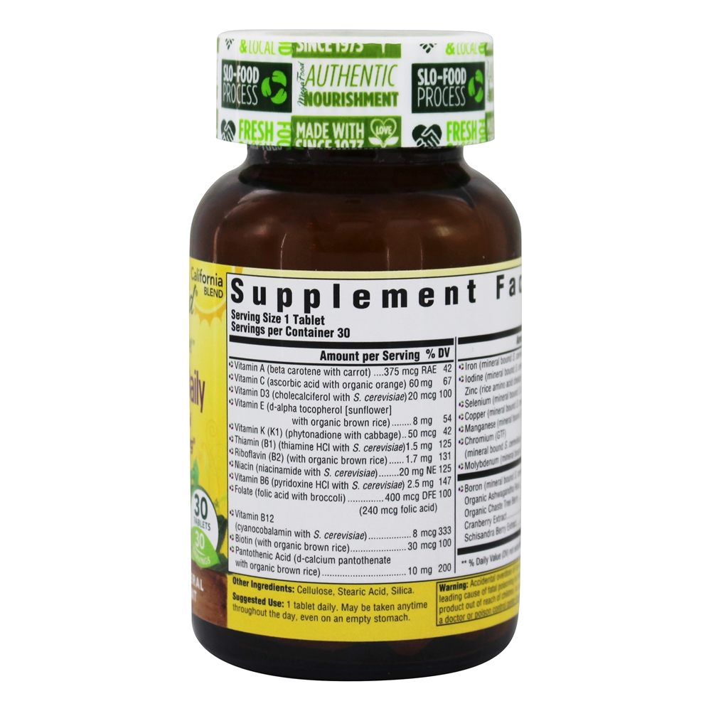 Comprar Um multivitamínico diário feminino - 30 Tablets MegaFood - Imagem 2