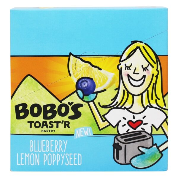 Comprar Pastelaria Toast'r Blueberry Lemon Poppyseed - Pacote 12 Bobo's Oat Bars - Imagem 4