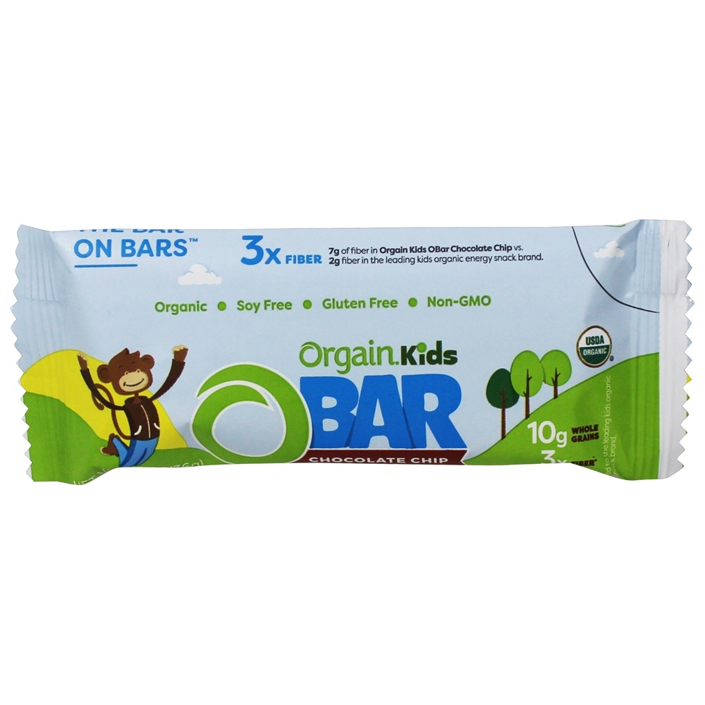 Comprar Microplaquetas de chocolate inteiras orgânicas da caixa de barra da energia da grão das crianças - 10 Barras Orgain - Imagem 3