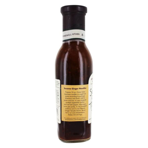 Comprar Gengibre Teriyaki do Gergelim do molho - 11 fl. oz. Stonewall Kitchen - Imagem 4