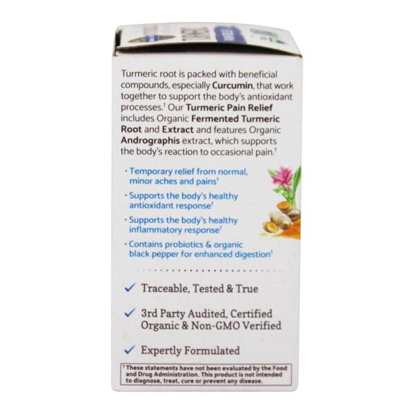 Comprar mykind Organics Turmeric Fórmula de alívio da dor - 30 Tablet (s) vegano (s) Garden of Life - Imagem 4