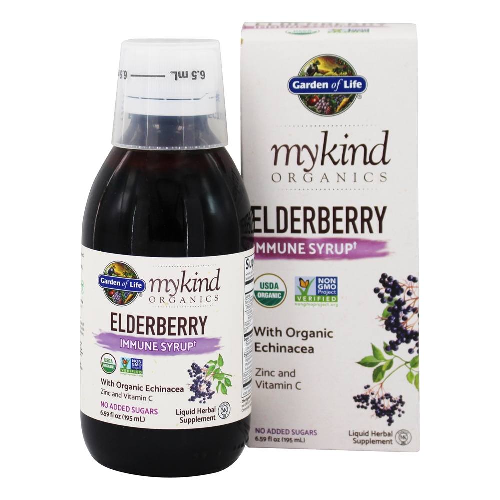 Comprar mykind Organics Sabugueiro Xarope Imunológico - 6.59 fl. oz. Garden of Life