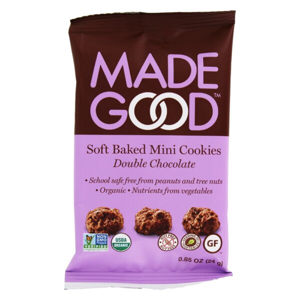 Comprar Soft Baked Mini Cookies Duplo Chocolate - 5 Pacote (s) Made Good - Imagem 5
