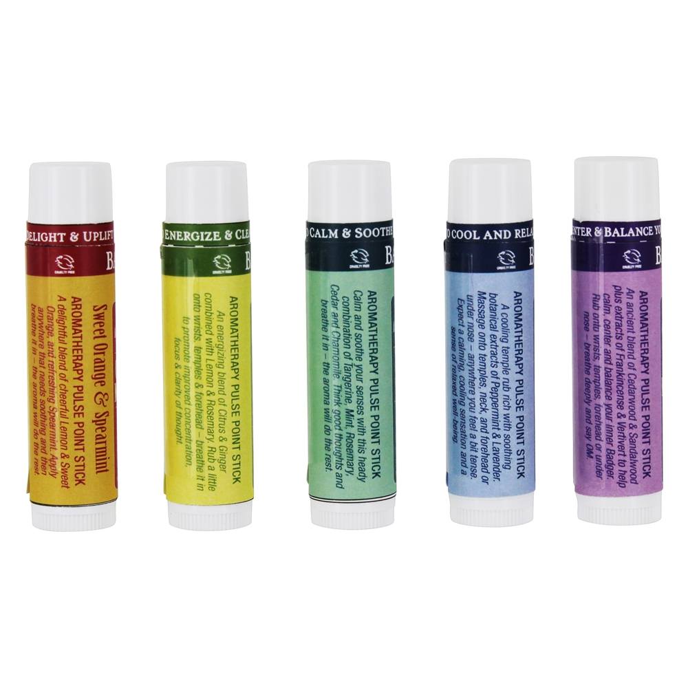 Comprar Kit de bálsamo labial de aromaterapia - 5 Contagem Badger - Imagem 3