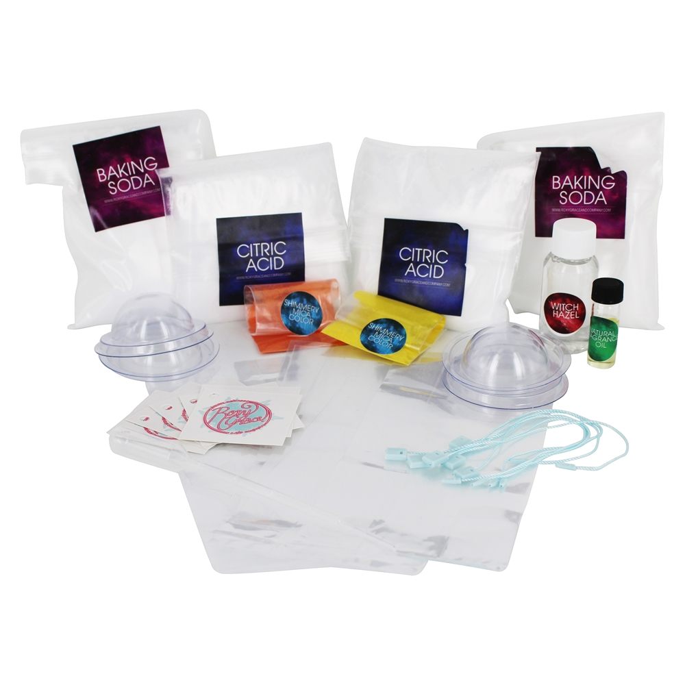 Comprar Faça seu próprio creme de limão para kit DIY de bomba de banho de luxo Roxy Grace & Company - Imagem 2