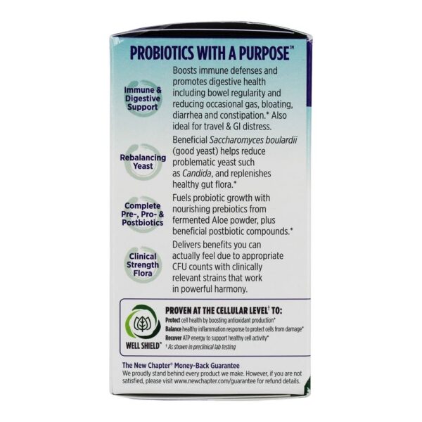 Comprar Probiotic All- Flora 10 Bilhões de UFC - Cápsulas vegetarianas 30 New Chapter - Imagem 5