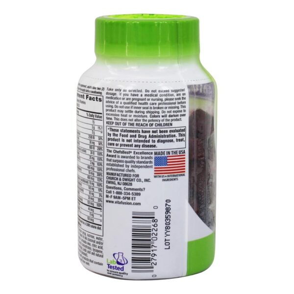 Comprar Baga Natural Multivitamina Completa para Mulher - 70 Gummies Vitafusion - Imagem 4