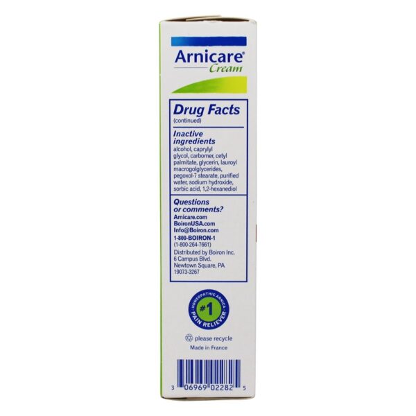 Comprar Arnicare Cream Homeopathic Medicine para alívio da dor Tamanho do valor - 4.2 oz. Boiron - Imagem 4